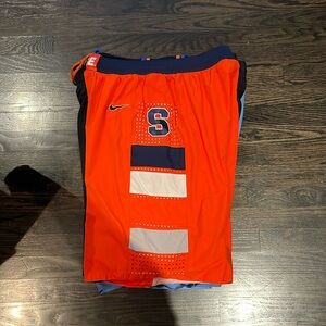 Vintage Air Jordan Nike Syracuse Orange Basketball Shorts